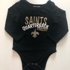 Saints long sleeve bodysuit